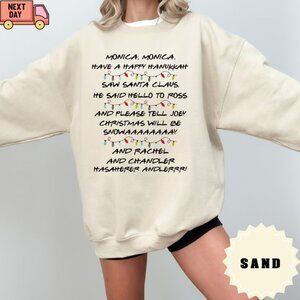 Friend Inspired Sweatshirt Could I Be Any More Festive Phoebe Song GILDAN
